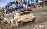 Sébastien Ogier, al volante del Citroën C3 WRC, durante el Rally de Chile 2019, puntuable para el Campeonato del Mundo de Rallies WRC.