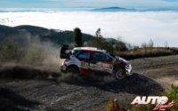 Kris Meeke, al volante del Toyota Yaris WRC, durante el Rally de Chile 2019, puntuable para el Campeonato del Mundo de Rallies WRC.