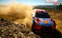 Dani Sordo, al volante del Hyundai i20 Coupé WRC, durante el Rally de Portugal 2019, puntuable para el Campeonato del Mundo de Rallies WRC.