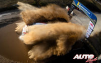 Jari-Matti Latvala, al volante del Toyota Yaris WRC, durante el Rally de Italia - Cerdeña 2019, puntuable para el Campeonato del Mundo de Rallies WRC.