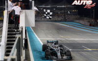 Luces de victoria para el campeón. GP Abu Dhabi 2019