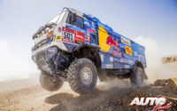 Dmitry Sotnikov, al volante del Kamaz 43509, durante el Rally Dakar 2020.