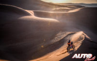 Toby Price, a los mandos de su KTM 450 Rally, durante el Rally Dakar 2020.