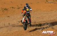 Matthias Walkner, a los mandos de su KTM 450 Rally, durante el Rally Dakar 2020.