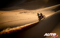 Matthias Walkner, a los mandos de su KTM 450 Rally, durante el Rally Dakar 2020.