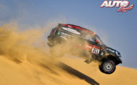 Orlando Terranova, al volante del MINI John Cooper Works Rally 4x4, durante el Rally Dakar 2020.