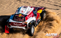 Stéphane Peterhansel, al volante del MINI John Cooper Works Buggy 4x2, durante el Rally Dakar 2020.
