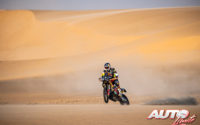 Matthias Walkner, a los mandos de su KTM 450 Rally, durante el Rally Dakar 2020.