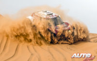 Stéphane Peterhansel, al volante del MINI John Cooper Works Buggy 4x2, durante el Rally Dakar 2020.