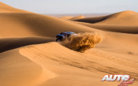 Stéphane Peterhansel, al volante del MINI John Cooper Works Buggy 4x2, durante el Rally Dakar 2020.