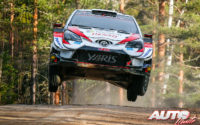 Elfyn Evans, al volante del Toyota Yaris WRC, obtenía la victoria en el Rally de Suecia 2020, puntuable para el Campeonato del Mundo de Rallies WRC.