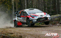 Elfyn Evans, al volante del Toyota Yaris WRC, obtenía la victoria en el Rally de Suecia 2020, puntuable para el Campeonato del Mundo de Rallies WRC.