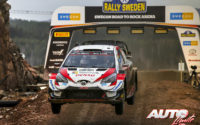 Elfyn Evans, al volante del Toyota Yaris WRC, obtenía la victoria en el Rally de Suecia 2020, puntuable para el Campeonato del Mundo de Rallies WRC.