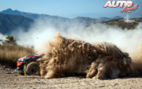 Thierry Neuville, al volante del Hyundai i20 Coupé WRC, durante el Rally de México 2020, puntuable para el Campeonato del Mundo de Rallies WRC.