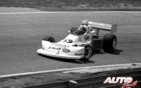 Gilles Villeneuve obtenía la victoria en el circuito de Mosport Park, al volante de un March-Ford 76B de la Fórmula Atlantic en 1976.