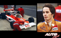 Al volante de un McLaren-Ford M23D (ex-Hunt), Gilles Villeneuve debutó en Fórmula 1 en el GP de Gran Bretaña de 1977, disputado en el circuito de Silverstone.