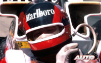 Gilles Villeneuve debutó en Fórmula 1 en el GP de Gran Bretaña de 1977, disputado en el circuito de Silverstone.