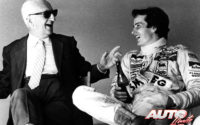 Su posición humilde, trato amable y pasión por la competición dejaron también huella en el estricto Enzo Ferrari, que empatizó con el joven Gilles Villeneuve desde la primera cita y llegó a considerarlo casi como un "hijo".