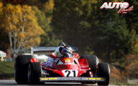 Al volante de un Ferrari 312 T2B, Gilles Villeneuve debutaba en el equipo Ferrari en el GP de Canadá de 1977, abandonando a escasas vueltas del final de carrera.