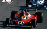 Al volante de un Ferrari 312 T2B, Gilles Villeneuve debutaba en el equipo Ferrari en el GP de Canadá de 1977, abandonando a escasas vueltas del final de carrera.
