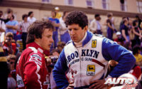 Gilles Villeneuve y Jody Scheckter fueron los pilotos oficiales de la Scuderia Ferrari durante el Campeonato del Mundo de Fórmula 1 de 1979. En el GP de EEUU del Oeste de 1979 obtenían las dos primeras posiciones al volante del Ferrari 312 T4.