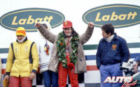 Gilles Villeneuve, al volante de un Ferrari 312 T3, obtenía su primera victoria de Fórmula 1 en el GP de Canadá de 1978, disputado en el circuito Isla de Notre Dame en Montreal, acompañado en el podio por Jody Scheckter (Wolf-Ford WR6) y Carlos Reutemann (Ferrari 312 T3).