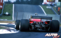 Gilles Villeneuve, al volante del Ferrari 312 T4, durante el GP de Bélgica de 1979, disputado en el circuito de Zolder.