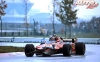 Gilles Villeneuve, al volante del Ferrari 126 CK, durante el GP de Canadá de 1981, disputado en el circuito Isla de Notre Dame (Montreal).