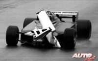 Gilles Villeneuve, al volante del Ferrari 126 CK, durante el GP de Canadá de 1981, disputado en el circuito Isla de Notre Dame (Montreal).