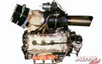 Motor Ferrari V6 1.5 Comprex utilizado en el Ferrari 126 CX de 1981.