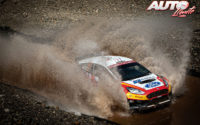 Jan Solans, al volante del Ford Fiesta R5 Mk2, durante el Rally de Turquía 2020, puntuable para el Campeonato del Mundo de Rallies WRC 3.