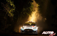 Adrien Fourmaux, al volante del Ford Fiesta R5 Mk2, durante el Rally de Turquía 2020, puntuable para el Campeonato del Mundo de Rallies WRC 2.