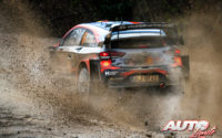 Dani Sordo, al volante del Hyundai i20 Coupé WRC, durante el Rally de Monza 2020, puntuable para el Campeonato del Mundo de Rallies WRC.