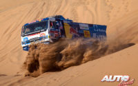 Dmitry Sotnikov, al volante del Kamaz 43509, obtenía la victoria en la categoría de camiones del Rally Dakar 2021.