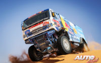 Airat Mardeev, al volante del Kamaz 43509, durante una etapa del Rally Dakar 2021.