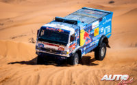 Dmitry Sotnikov, al volante del Kamaz 43509, obtenía la victoria en la categoría de camiones del Rally Dakar 2021.