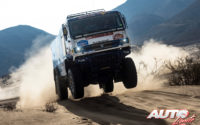 Airat Mardeev, al volante del Kamaz 43509, durante una etapa del Rally Dakar 2021.