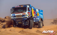 Dmitry Sotnikov, al volante del Kamaz 43509, obtenía la victoria en la categoría de camiones del Rally Dakar 2021.