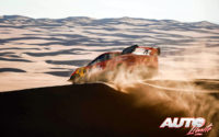 Nani Roma, al volante del BRX Prodrive Hunter 4x4, durante una etapa del Rally Dakar 2021.