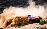 Sébastien Loeb, al volante del BRX Prodrive Hunter 4x4, durante una etapa del Rally Dakar 2021.