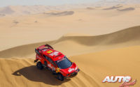 Nani Roma, al volante del BRX Prodrive Hunter 4x4, durante una etapa del Rally Dakar 2021.