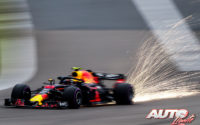 Max Verstappen, al volante del Red Bull-TAG Heuer Renault RB14, durante el GP de China 2018 de Fórmula 1, disputado en el Circuito de Shanghai.