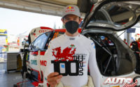 Elfyn Evans (Toyota) disputaba su rally mundialista WRC número 100 durante el Rally de Estonia 2021, puntuable para el Campeonato del Mundo de Rallies WRC.