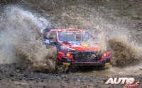 Dani Sordo, al volante del Hyundai i20 Coupé WRC, durante el Rally de Grecia 2021, puntuable para el Campeonato del Mundo de Rallies WRC.