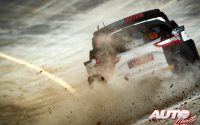 Kalle Rovanperä, al volante del Toyota Yaris WRC, durante el Rally de Monza 2021, puntuable para el Campeonato del Mundo de Rallies WRC.