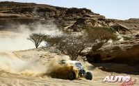 Rodrigo Luppi de Oliveira, al volante del Can-Am Maverick XRS Turbo, durante una etapa del Rally Dakar 2022.