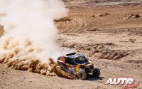 Gerard Farrés, al volante del Can-Am Maverick XRS Turbo, durante una etapa del Rally Dakar 2022.
