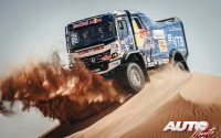 Eduard Nikolaev, al volante del Kamaz 43509, durante una etapa del Rally Dakar 2022.