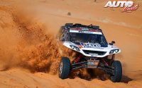 Lionel Costes, al volante del PH-Sport Zephyr Turbo, durante una etapa del Rally Dakar 2022.