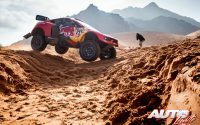 Sébastien Loeb, al volante del BRX Prodrive Hunter, durante una etapa del Rally Dakar 2022.